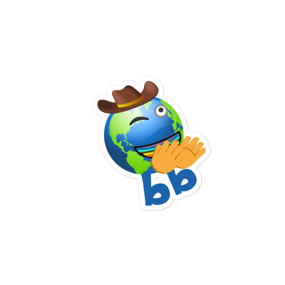 Earthbb Bubble-free sticker - Emojibb
