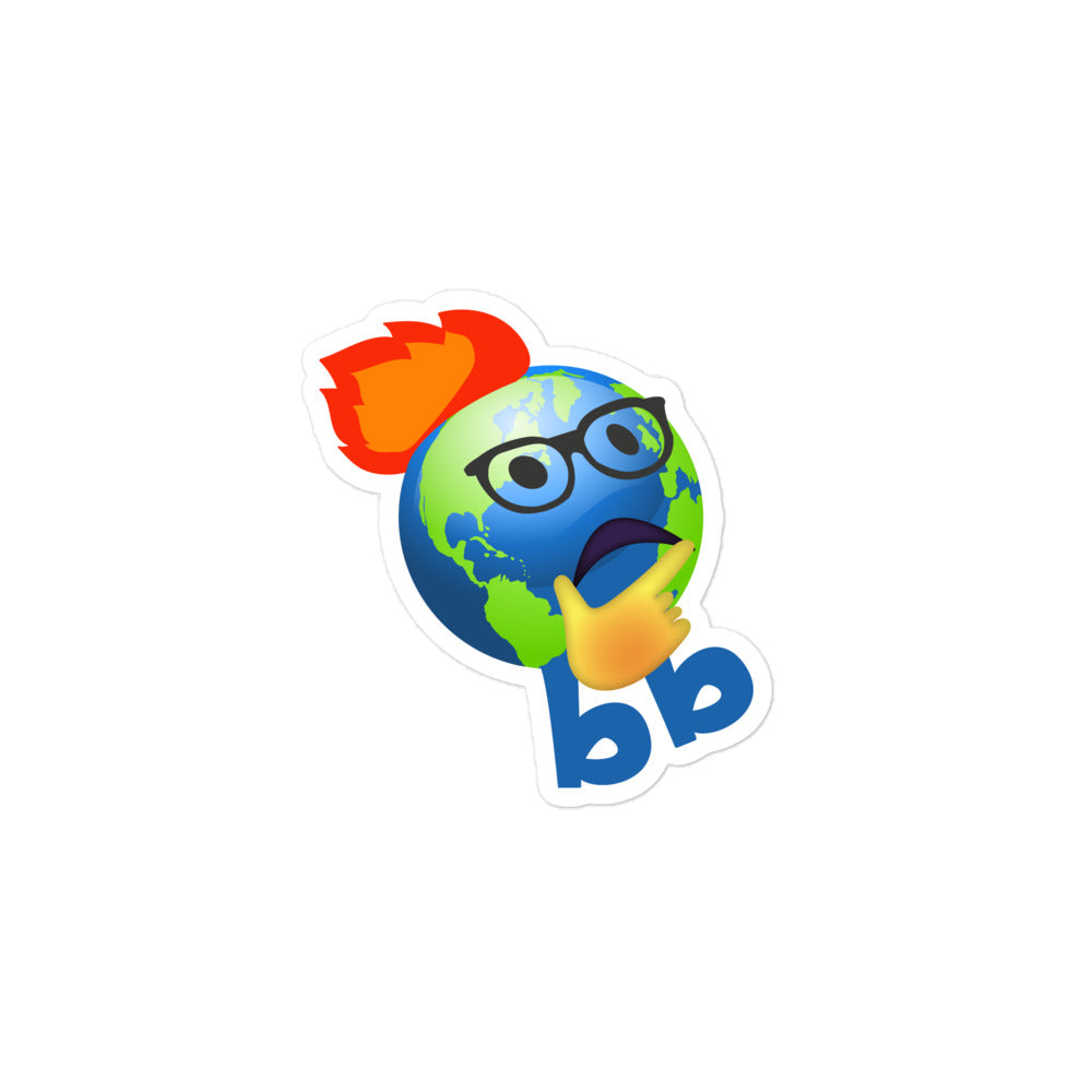 Earthbb Bubble-free sticker - Emojibb