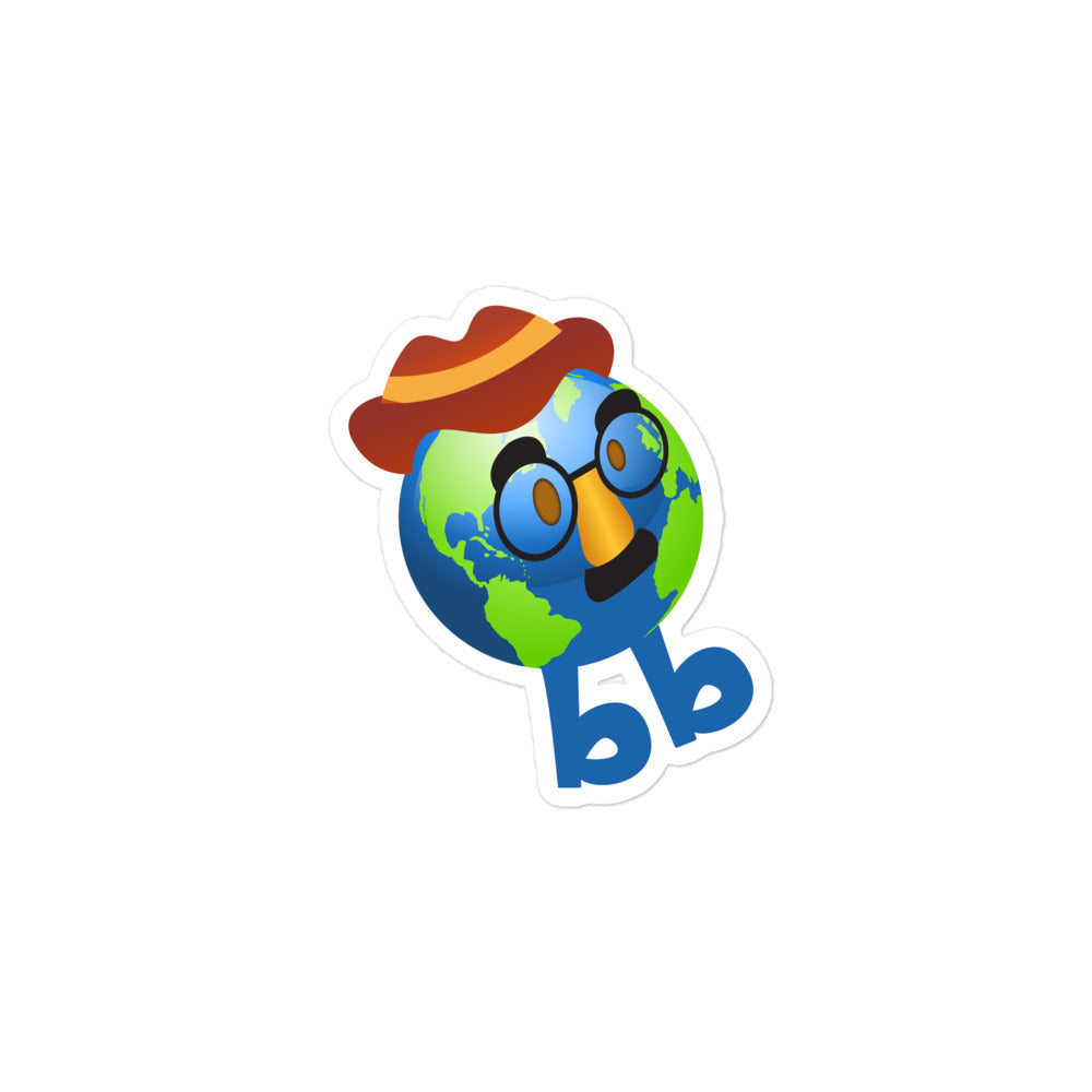 Earthbb Bubble-free sticker - Emojibb