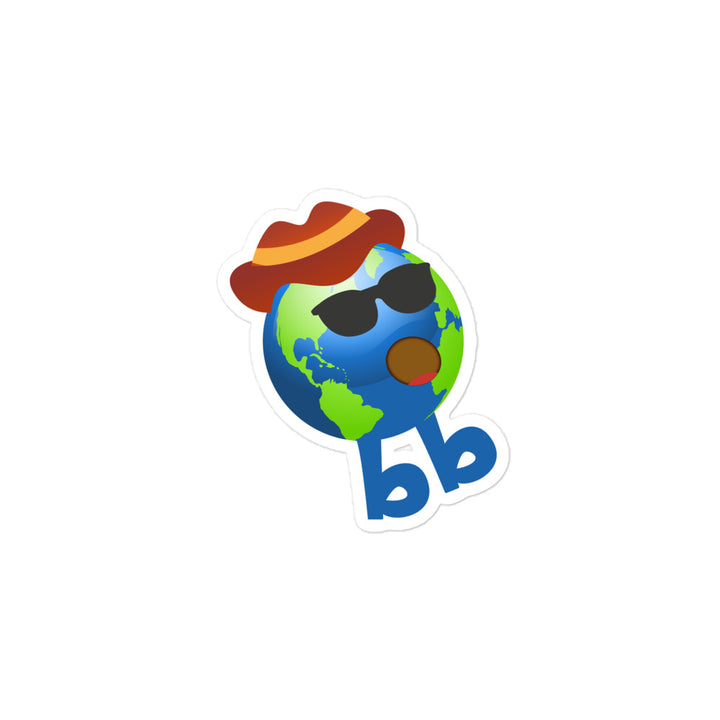 Earthbb Bubble-free sticker - Emojibb