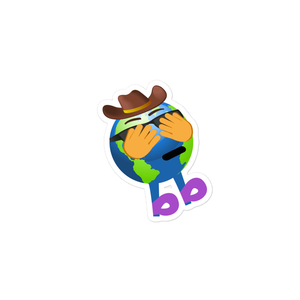 Earthbb Bubble-free sticker - Emojibb