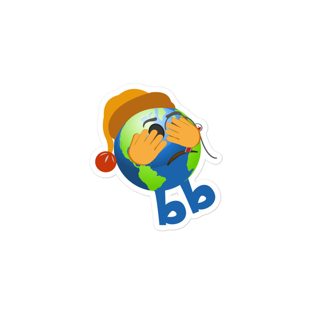 Earthbb Bubble-free sticker - Emojibb