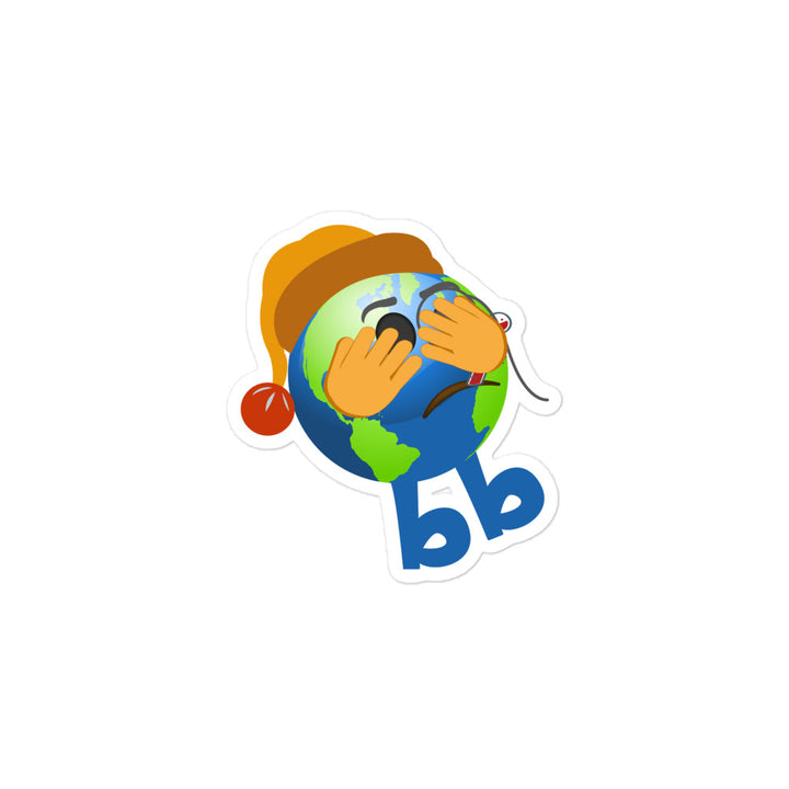 Earthbb Bubble-free sticker - Emojibb