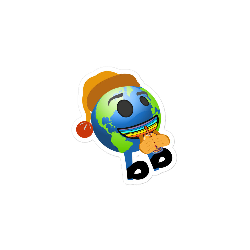 Earthbb Bubble-free sticker - Emojibb