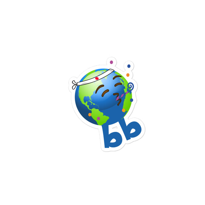 Earthbb Bubble-free sticker - Emojibb