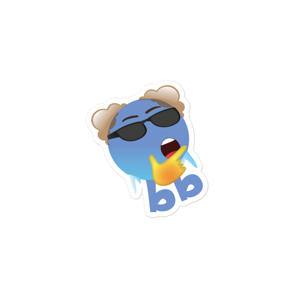 Earthbb Bubble-free sticker - Emojibb