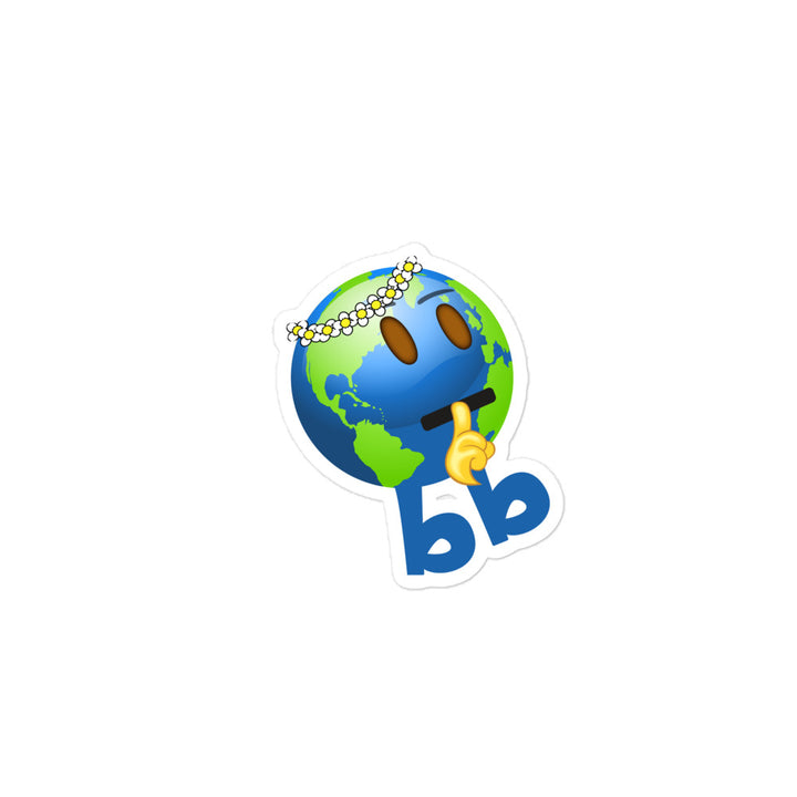 Earthbb Bubble-free sticker - Emojibb