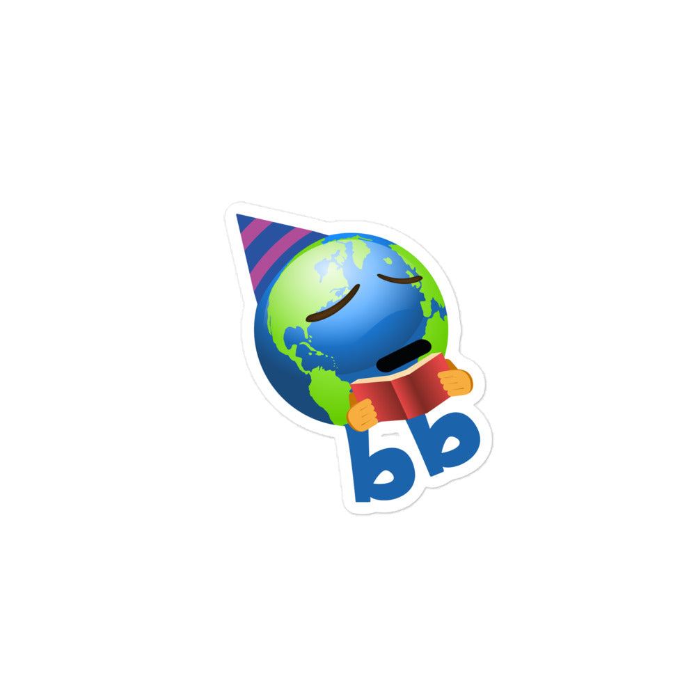 Earthbb Bubble-free sticker - Emojibb