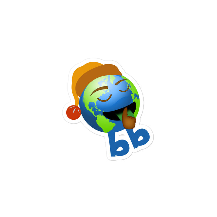 Earthbb Bubble-free sticker - Emojibb