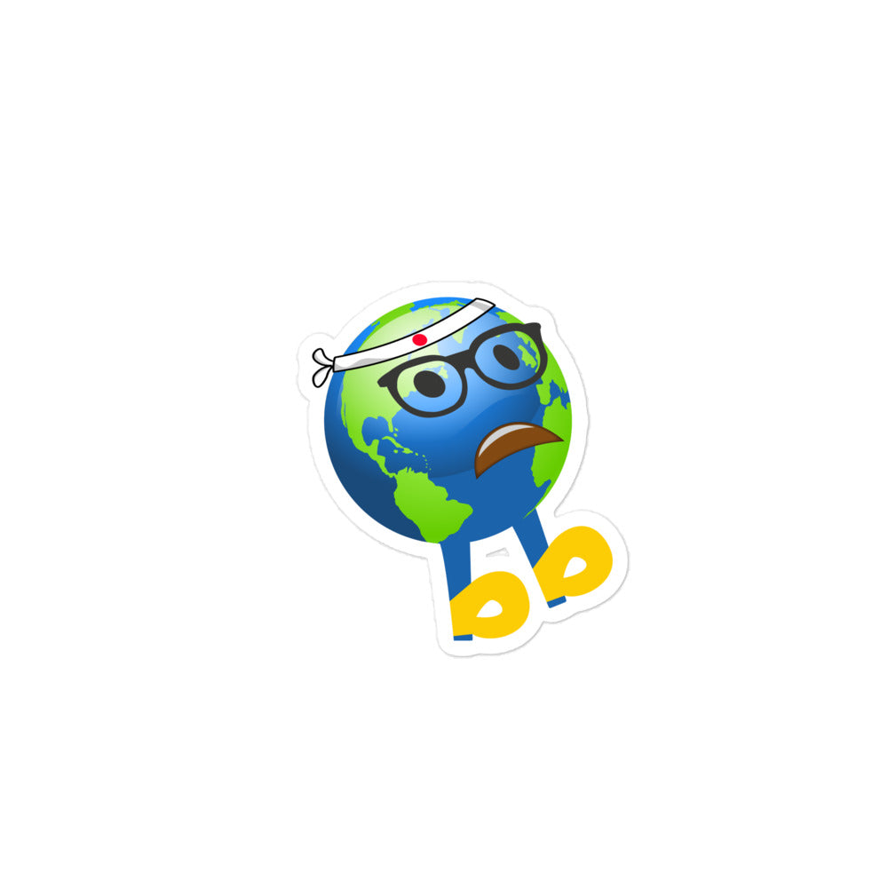 Earthbb Bubble-free sticker - Emojibb