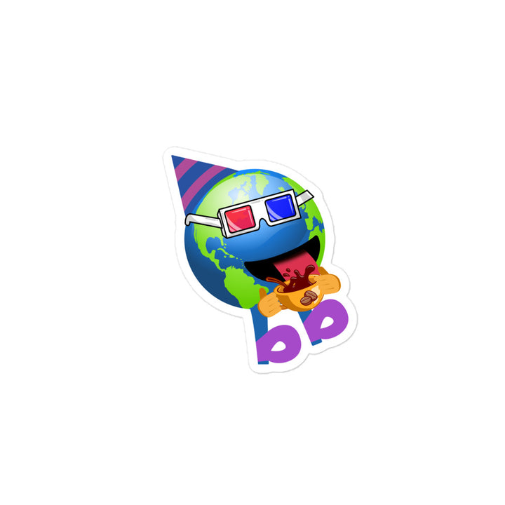 Earthbb Bubble-free sticker - Emojibb