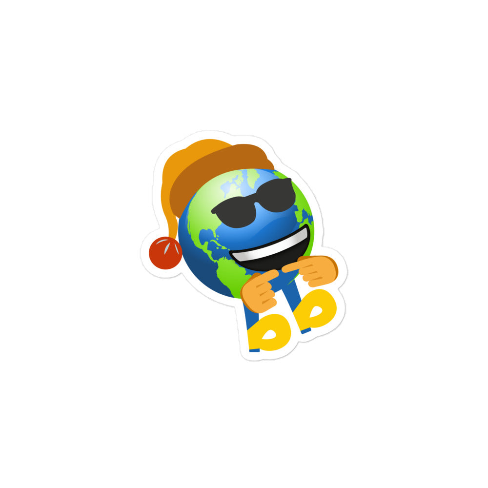 Earthbb Bubble-free sticker - Emojibb