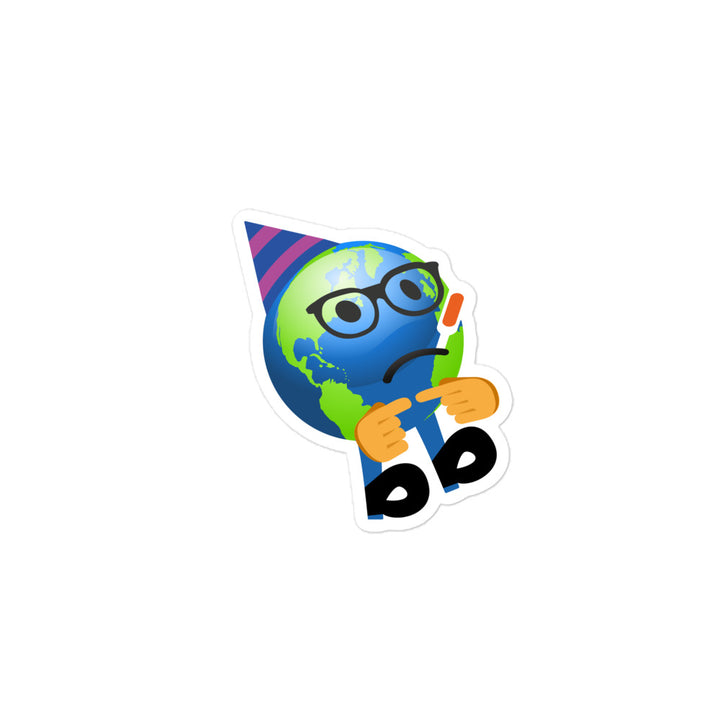 Earthbb Bubble-free sticker - Emojibb