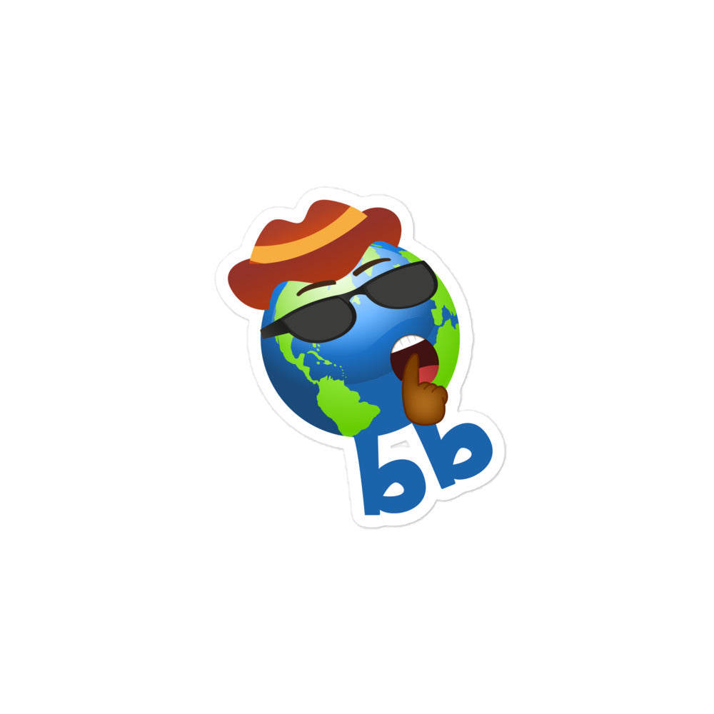 Earthbb Bubble-free sticker - Emojibb