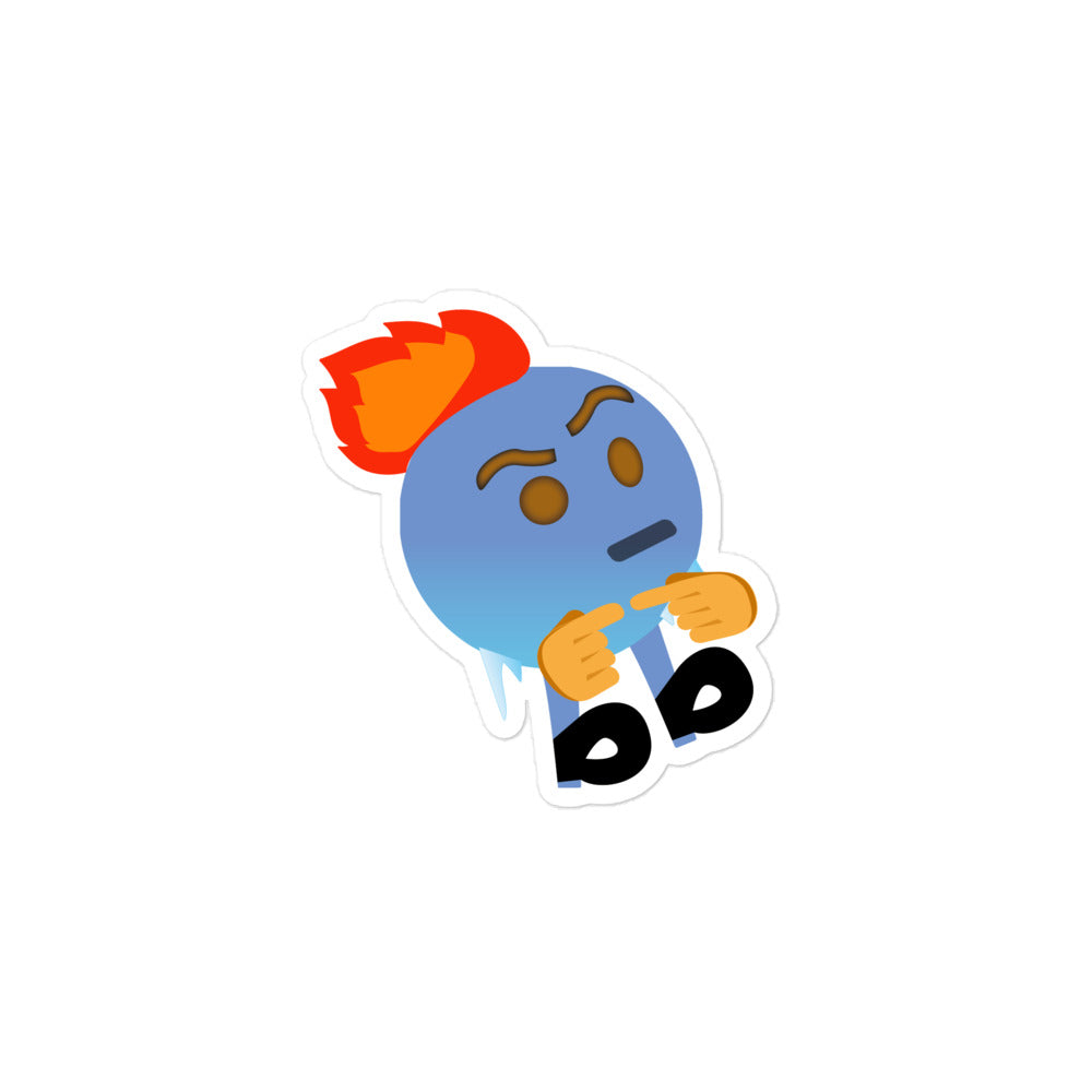 Earthbb Bubble-free sticker - Emojibb