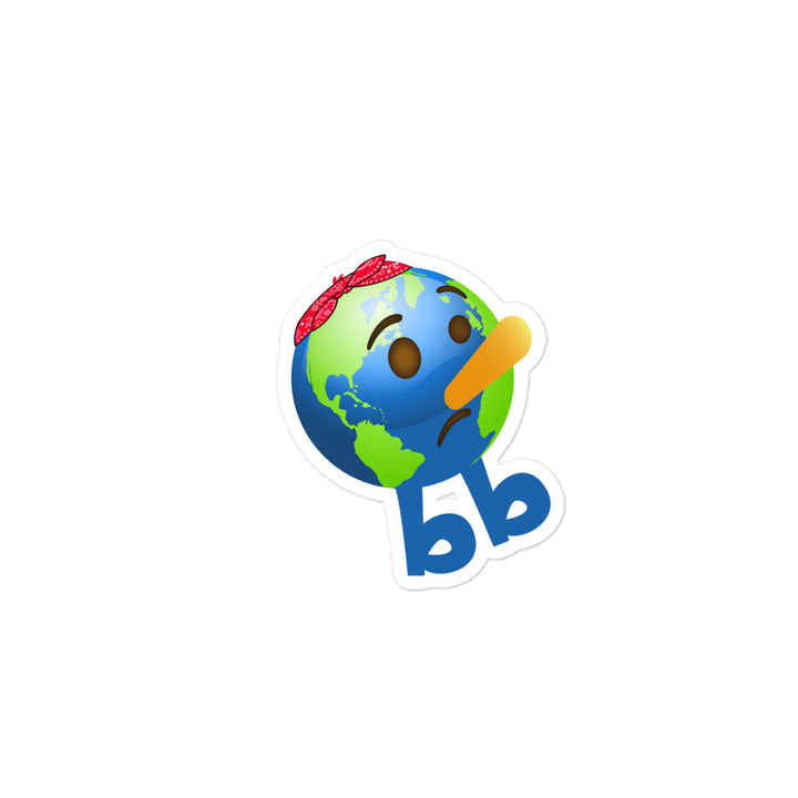 Earthbb Bubble-free sticker - Emojibb