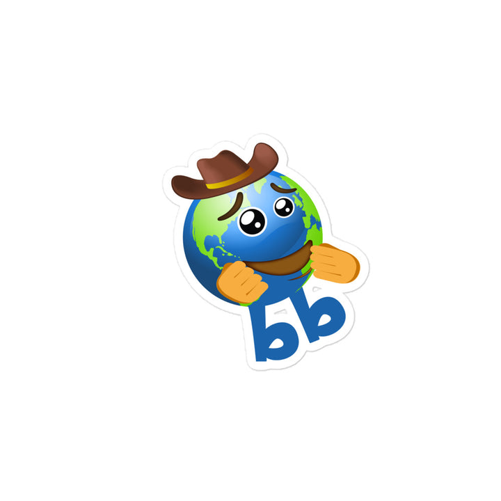 Earthbb Bubble-free sticker - Emojibb
