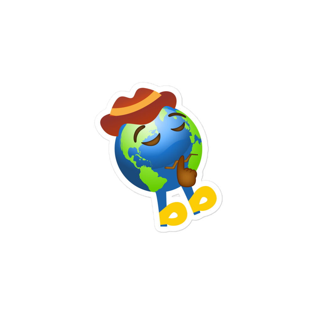 Earthbb Bubble-free sticker - Emojibb