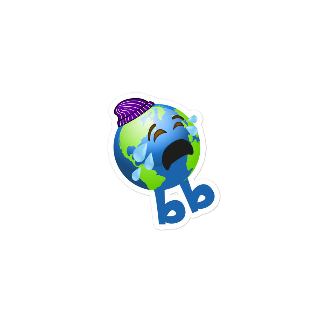 Earthbb Bubble-free sticker - Emojibb