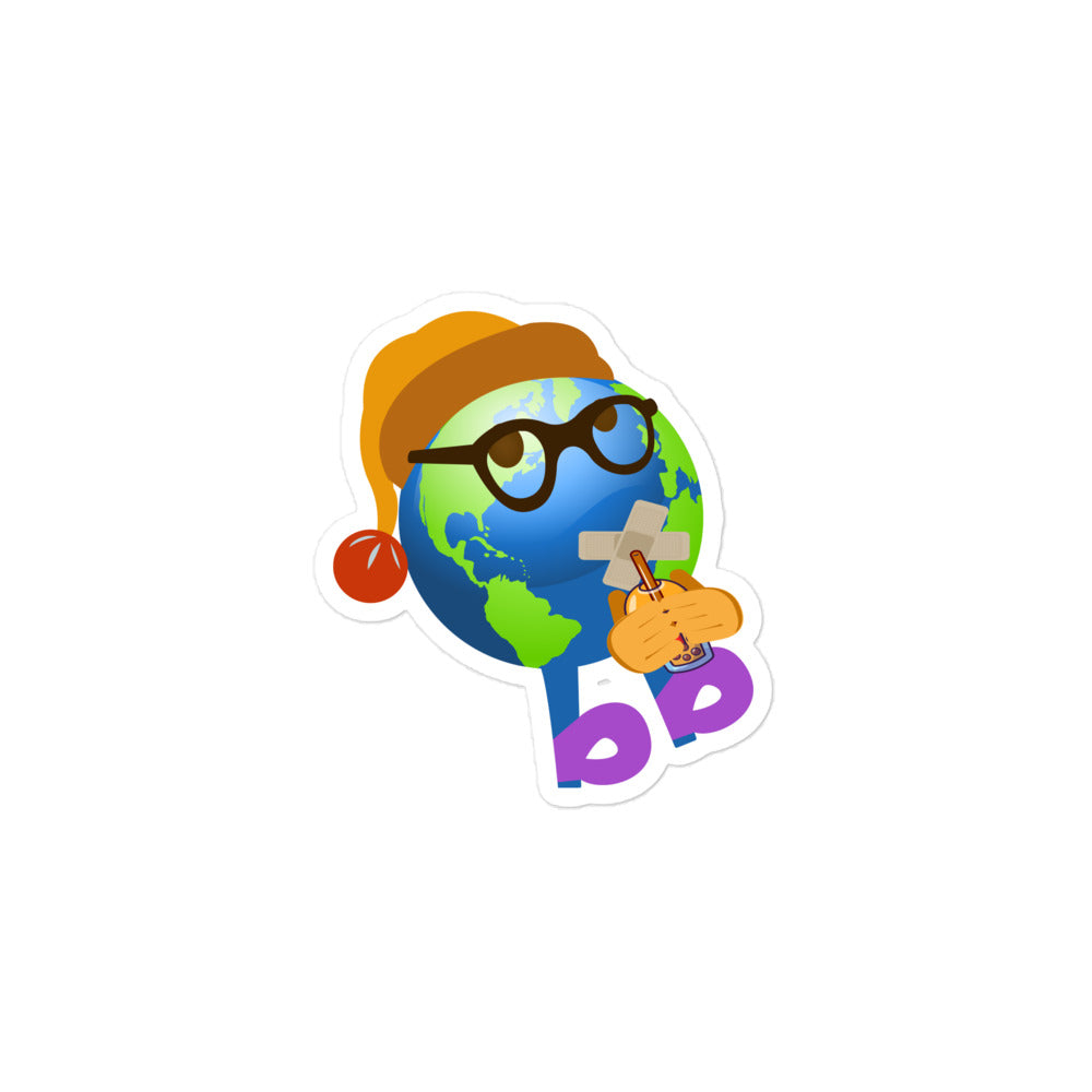 Earthbb Bubble-free sticker - Emojibb