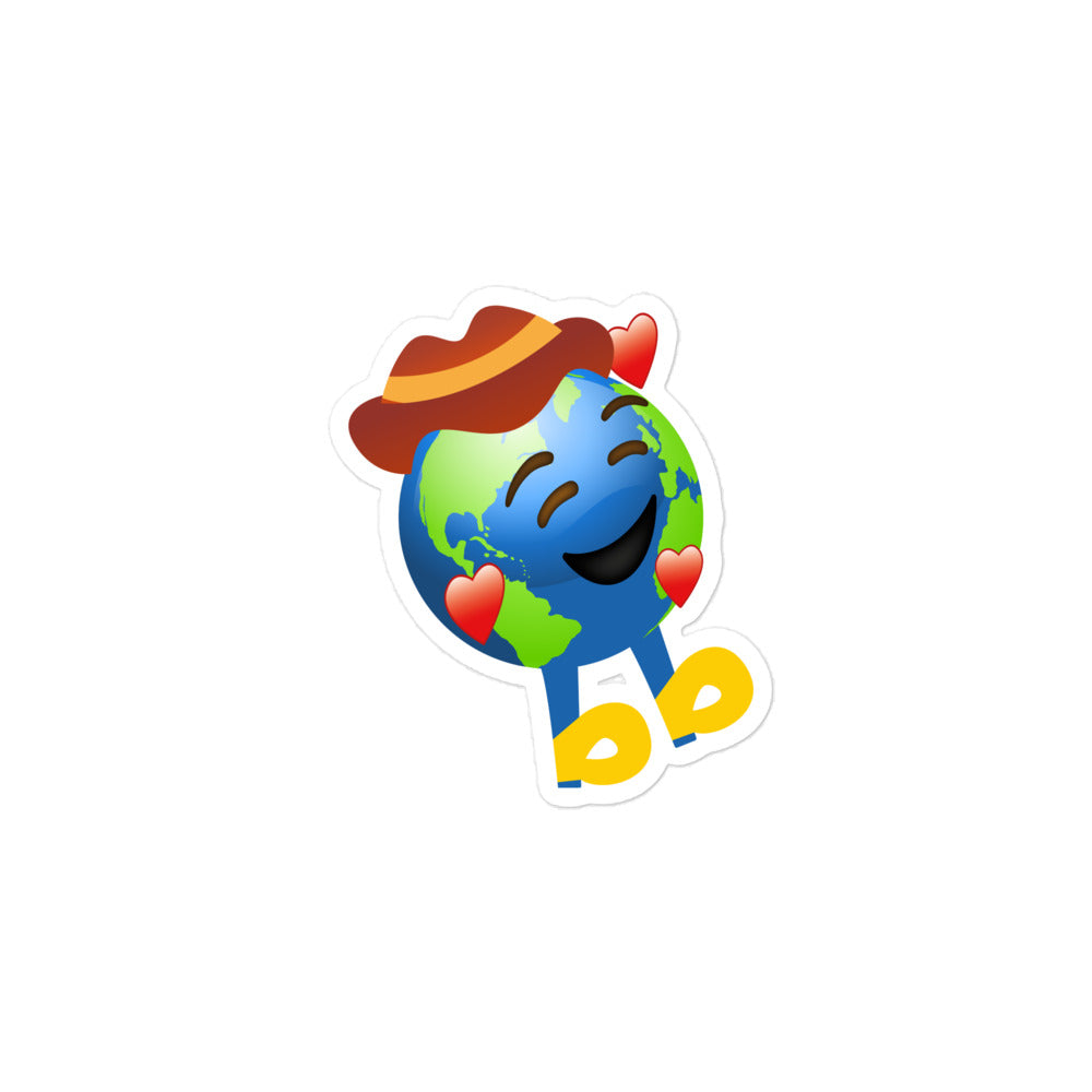 Earthbb Bubble-free sticker - Emojibb