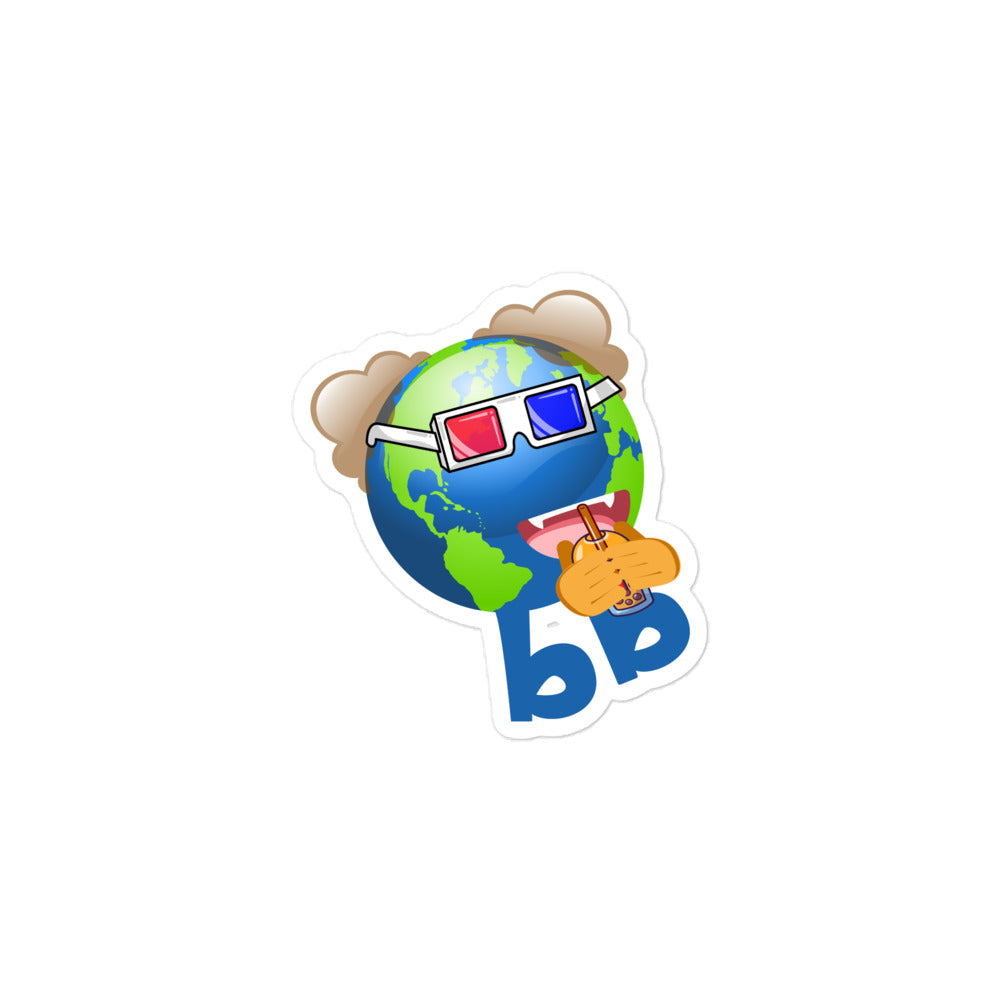 Earthbb Bubble-free sticker - Emojibb