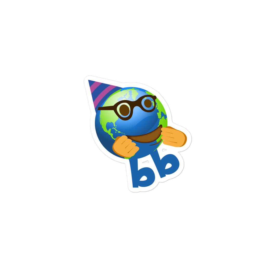 Earthbb Bubble-free sticker - Emojibb