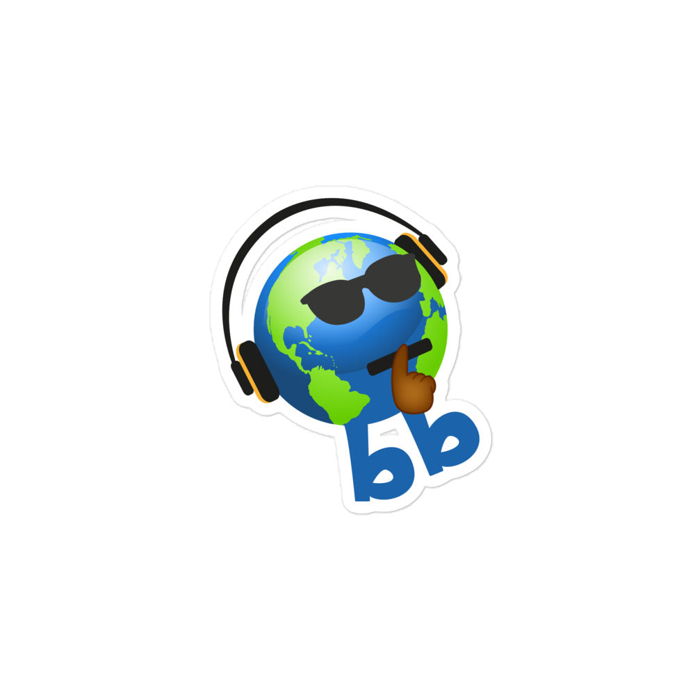 Earthbb Bubble-free sticker - Emojibb