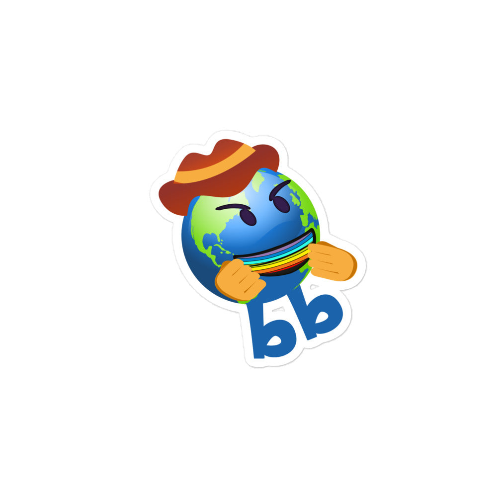 Earthbb Bubble-free sticker - Emojibb