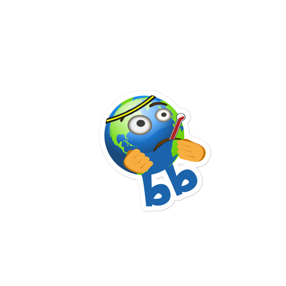 Earthbb Bubble-free sticker - Emojibb