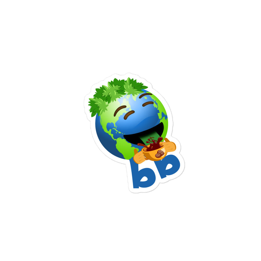 Earthbb Bubble-free sticker - Emojibb