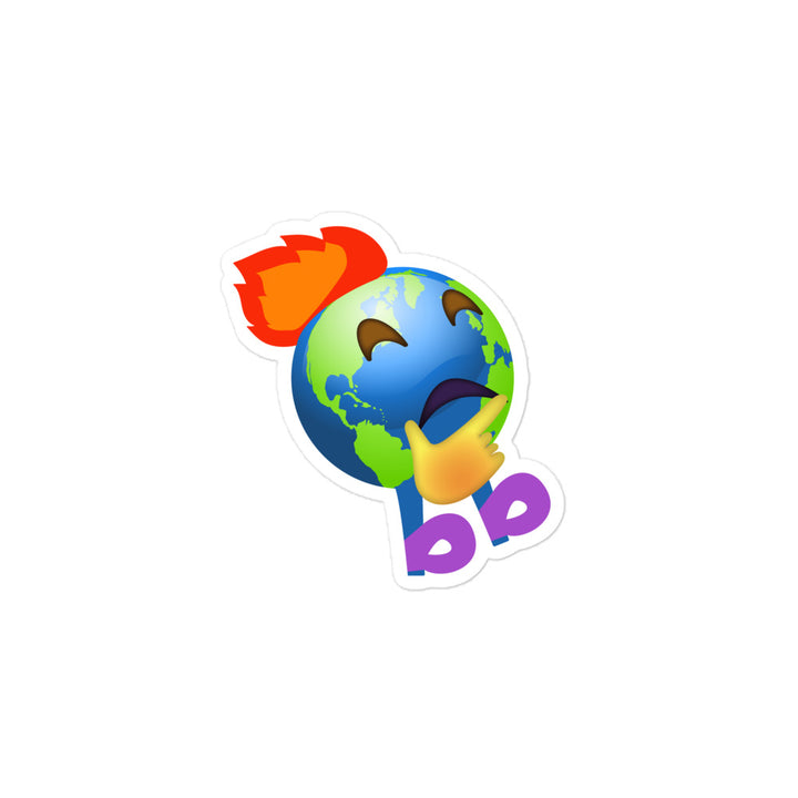 Earthbb Bubble-free sticker - Emojibb