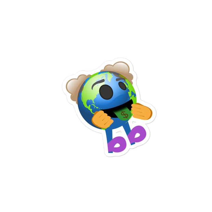 Earthbb Bubble-free sticker - Emojibb