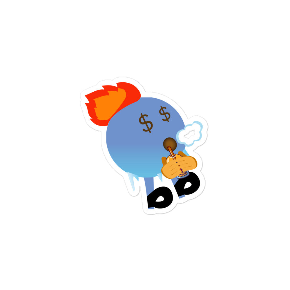 Earthbb Bubble-free sticker - Emojibb