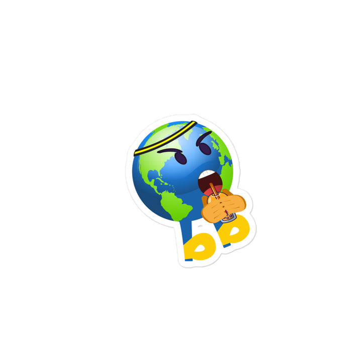 Earthbb Bubble-free sticker - Emojibb