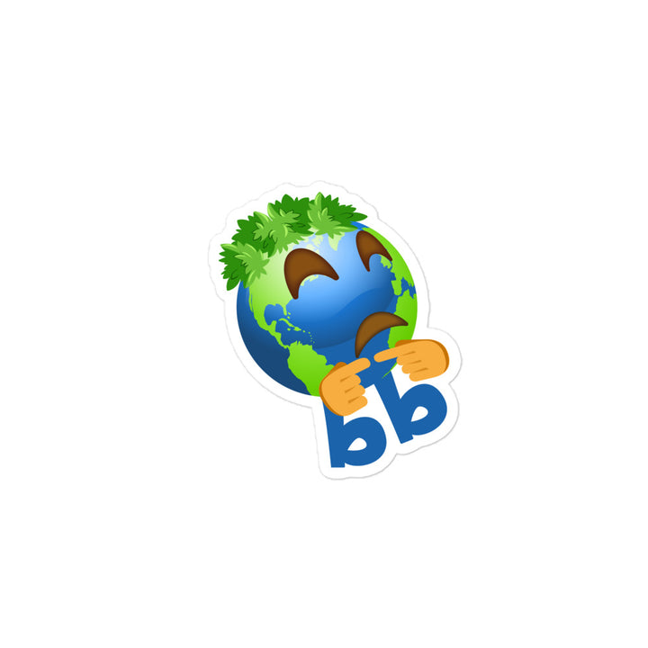 Earthbb Bubble-free sticker - Emojibb