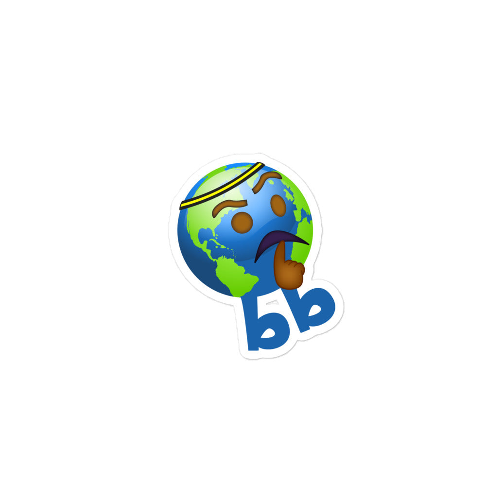 Earthbb Bubble-free sticker - Emojibb