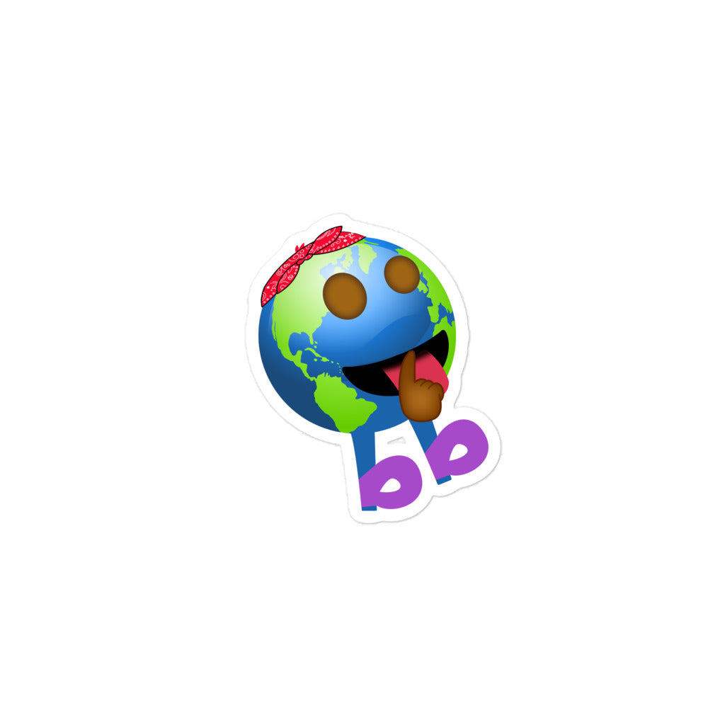 Earthbb Bubble-free sticker - Emojibb