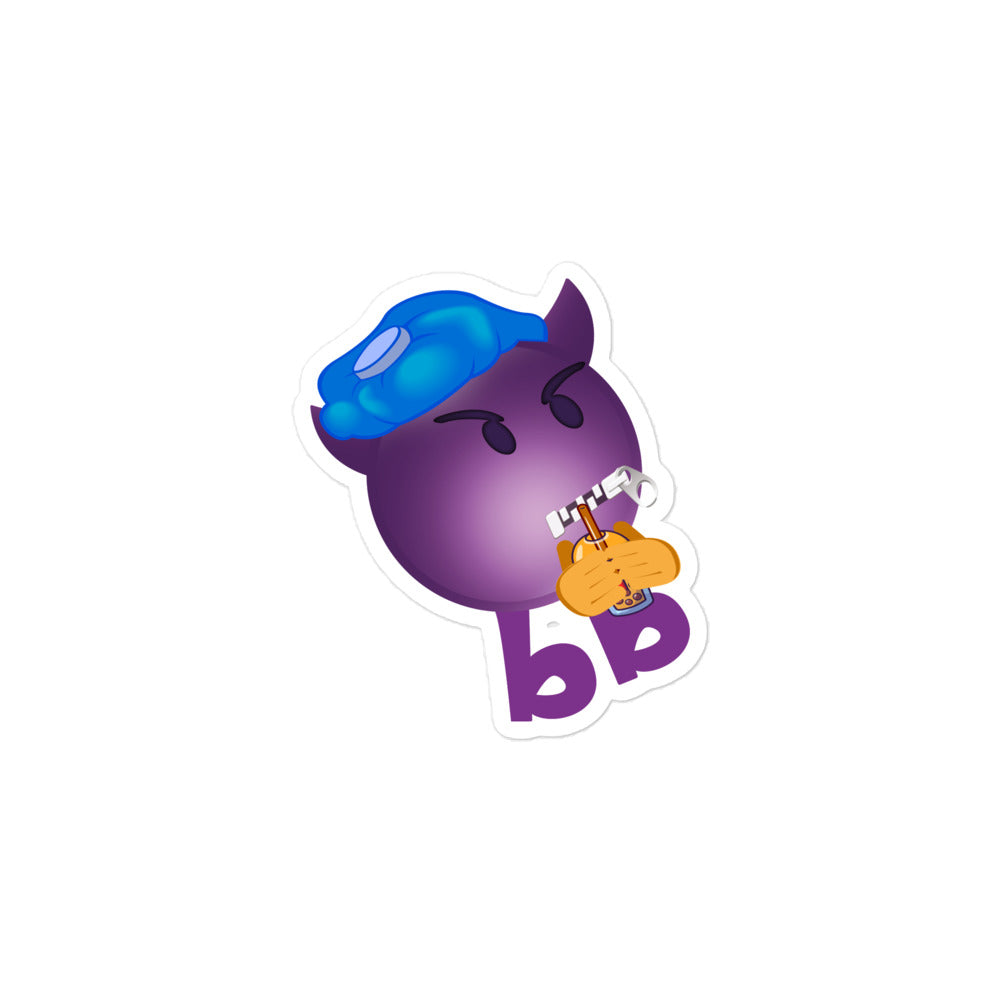 Evilbb Bubble-free sticker - Emojibb