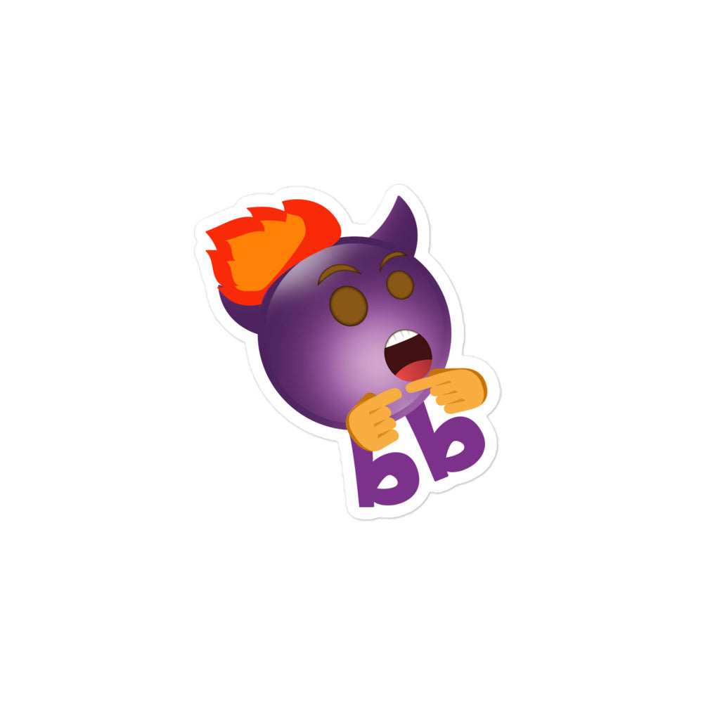 Evilbb Bubble-free sticker - Emojibb