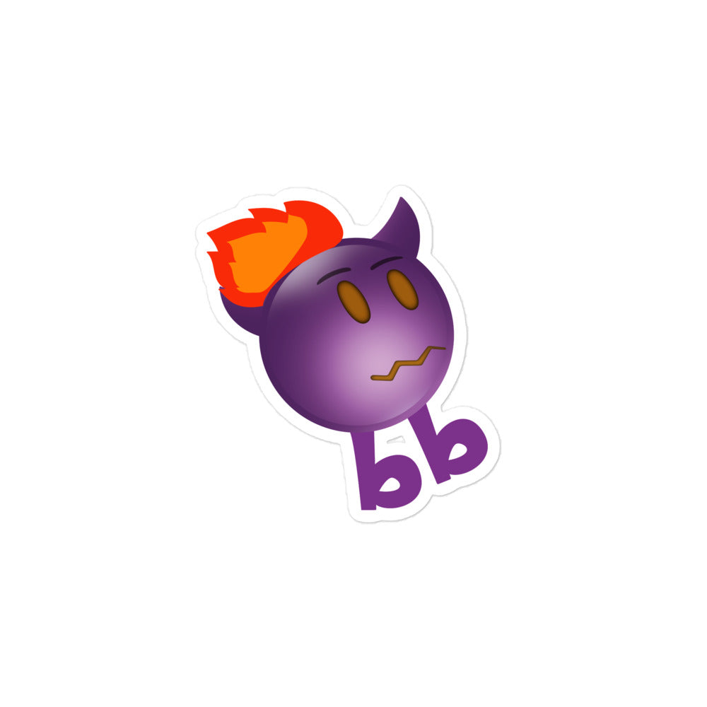 Evilbb Bubble-free sticker - Emojibb