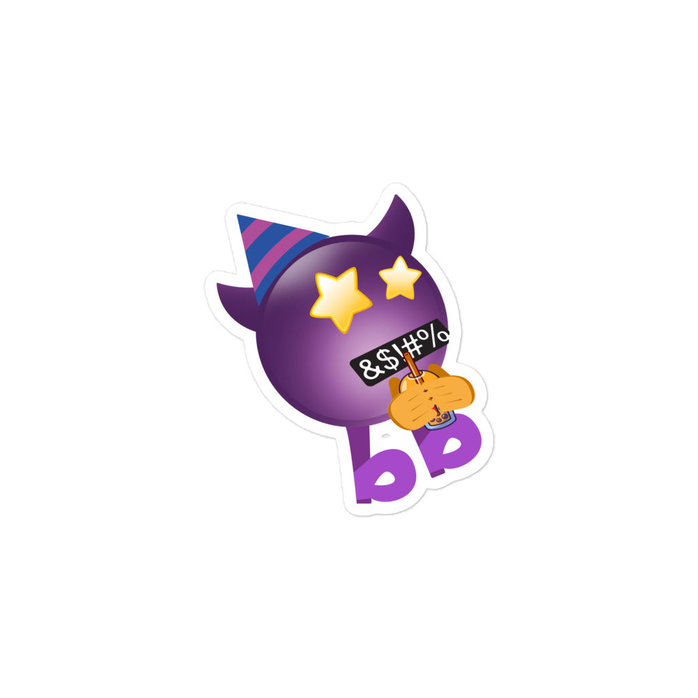 Evilbb Bubble-free sticker - Emojibb