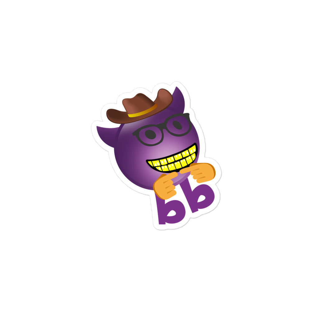 Evilbb Bubble-free sticker - Emojibb