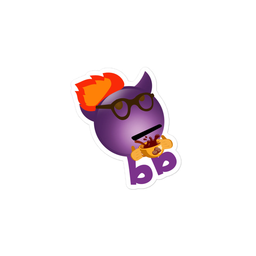 Evilbb Bubble-free sticker - Emojibb