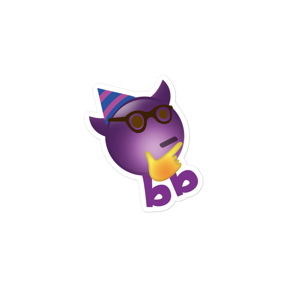 Evilbb Bubble-free sticker - Emojibb