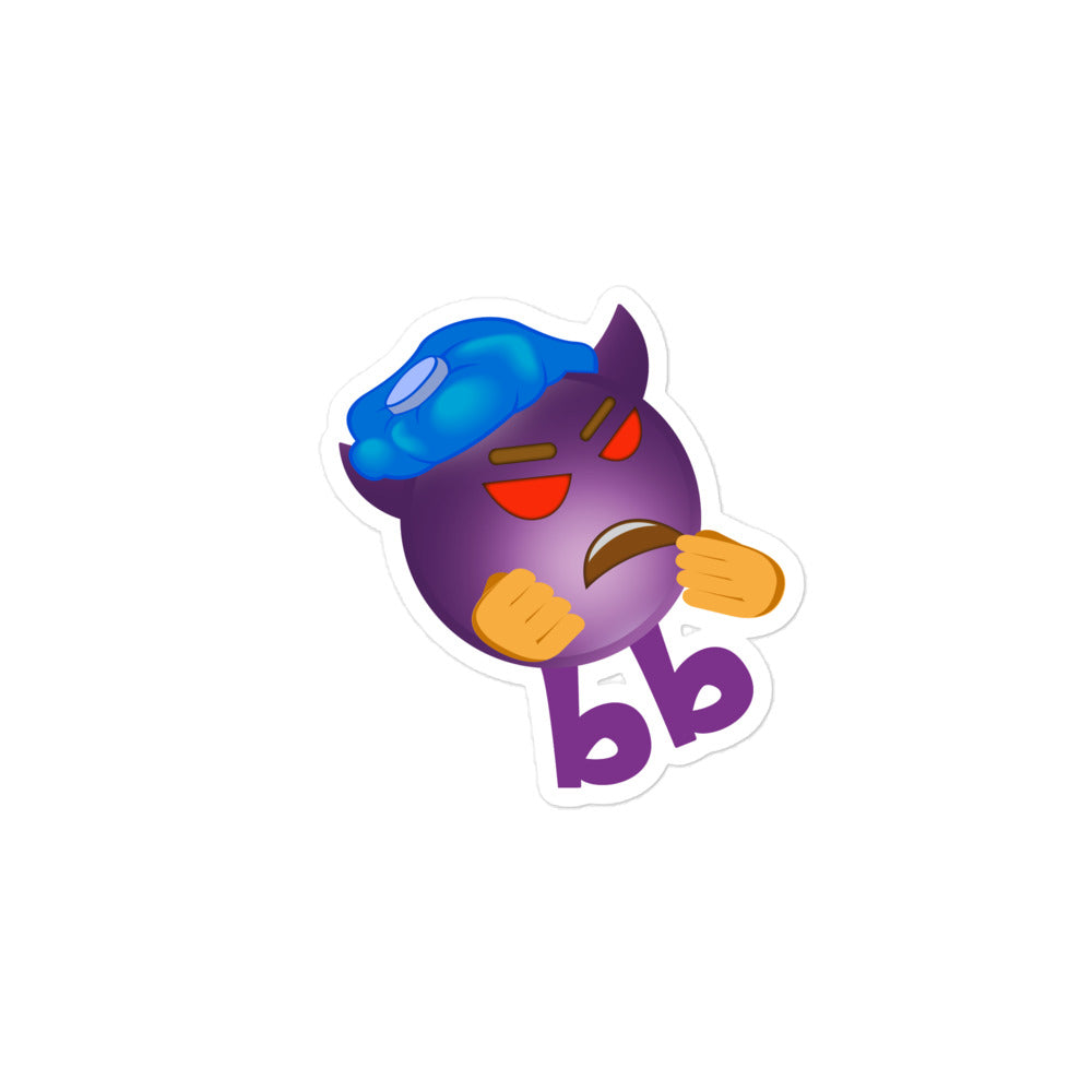 Evilbb Bubble-free sticker - Emojibb