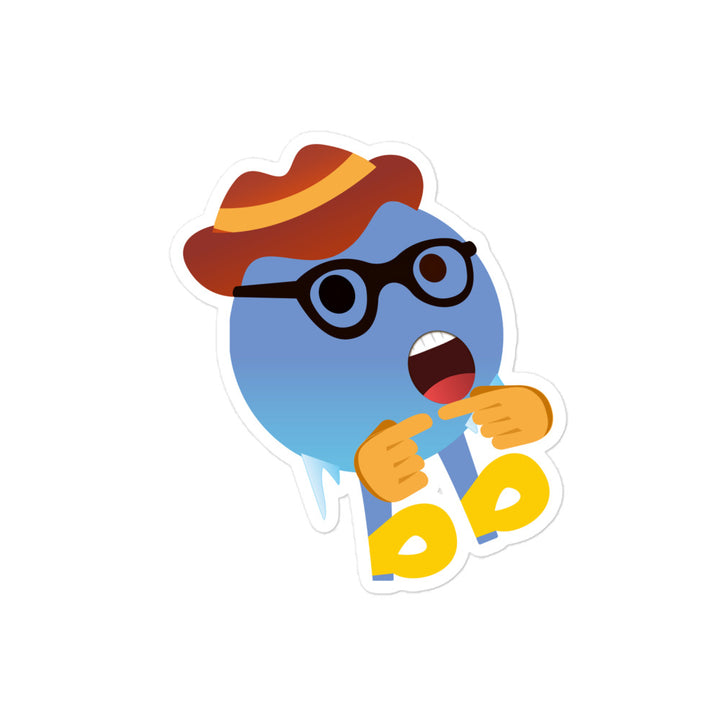 Earthbb Bubble-free sticker - Emojibb