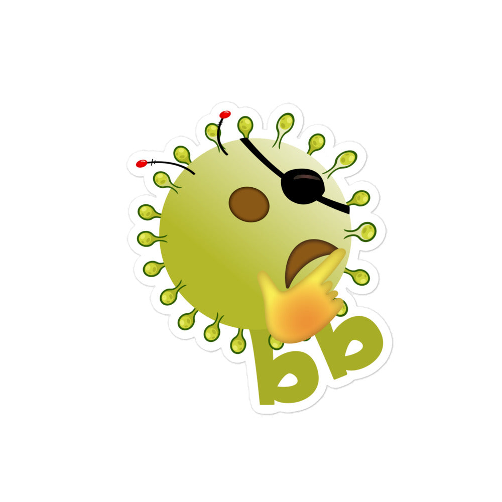 Virusbb Bubble-free sticker - Emojibb