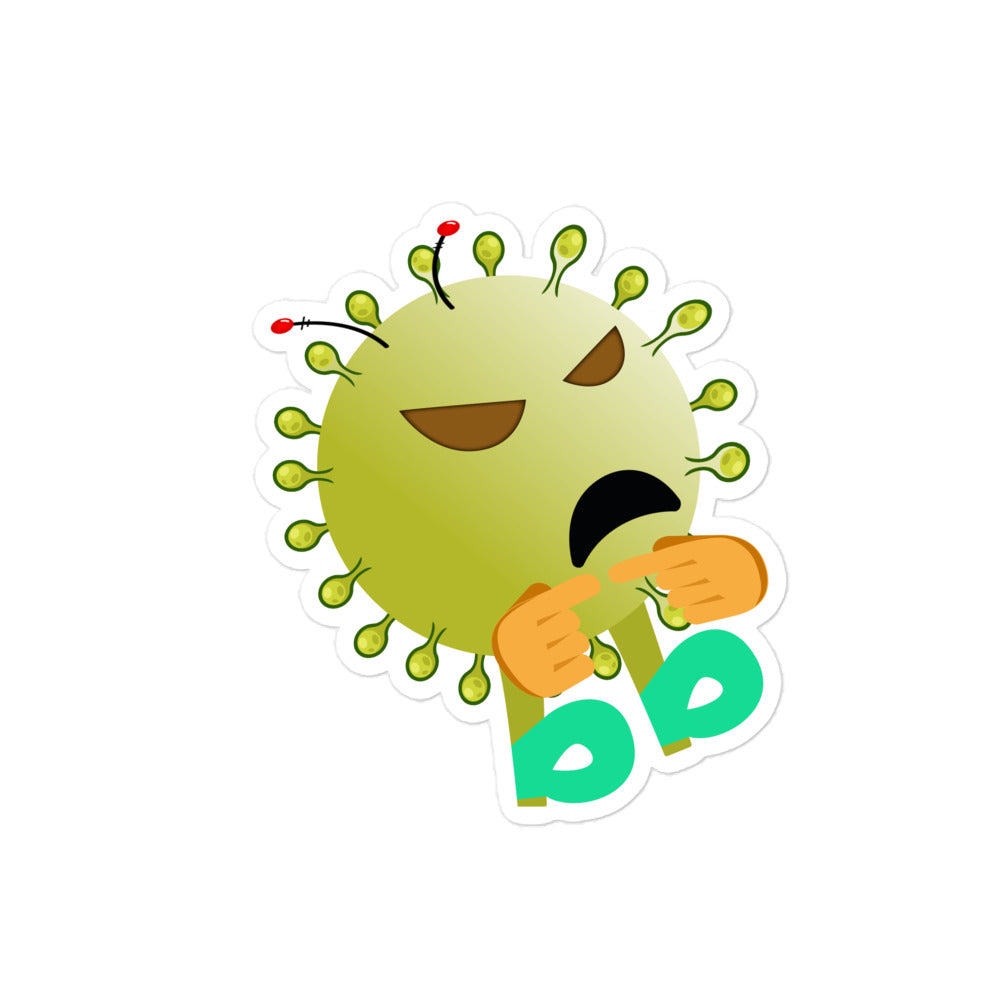 Virusbb Bubble-free sticker - Emojibb