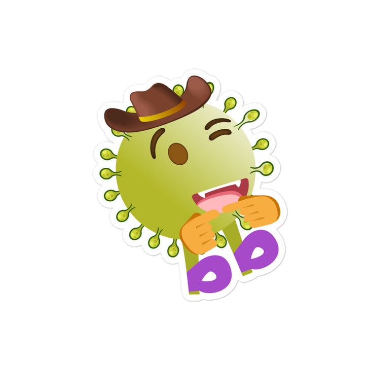 Virusbb Bubble-free sticker - Emojibb